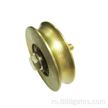 poarta culisanta zincata Groove Wheel cu bolt